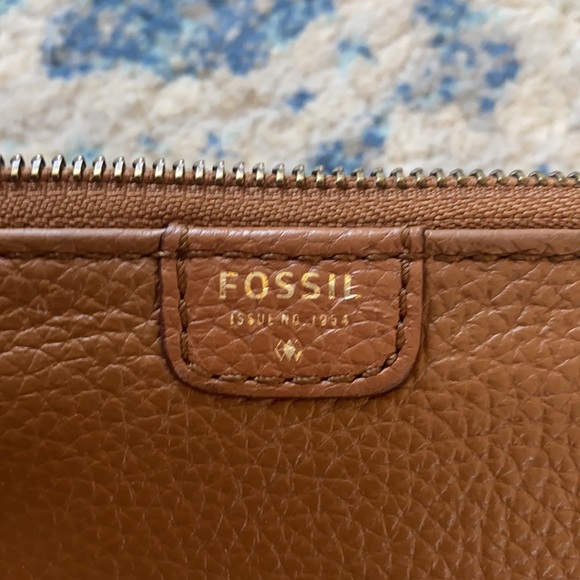 Brown leather fossil wallet - Picture 6 of 6